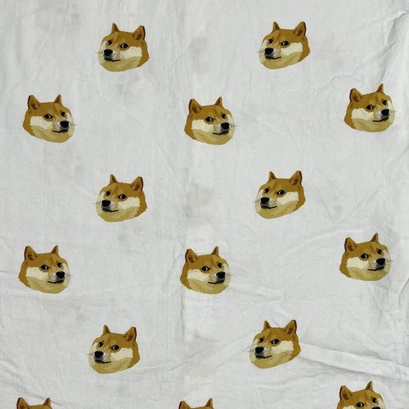 Phirts Shirt Men’s S White Button Up Allover Corgi Dog Print 100% Cotton - Picture 8 of 17